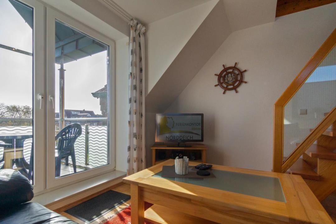 Ferienwohnung-Noerddiek-Strandnaehe-Meerblick Norddeich  Exteriér fotografie